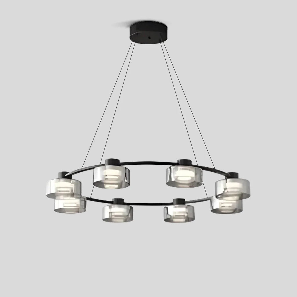 Light Luxury Creative Glass Chandelier
