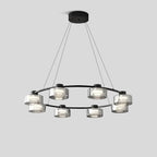 Light Luxury Creative Glass Chandelier
