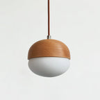 Wood Nut Pendant Lamp