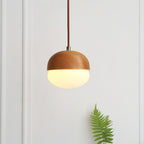 Wood Nut Pendant Lamp