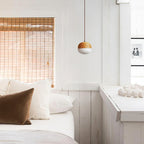 Wood Nut Pendant Lamp