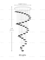 Staircase Acrylic Unique Pendant Light