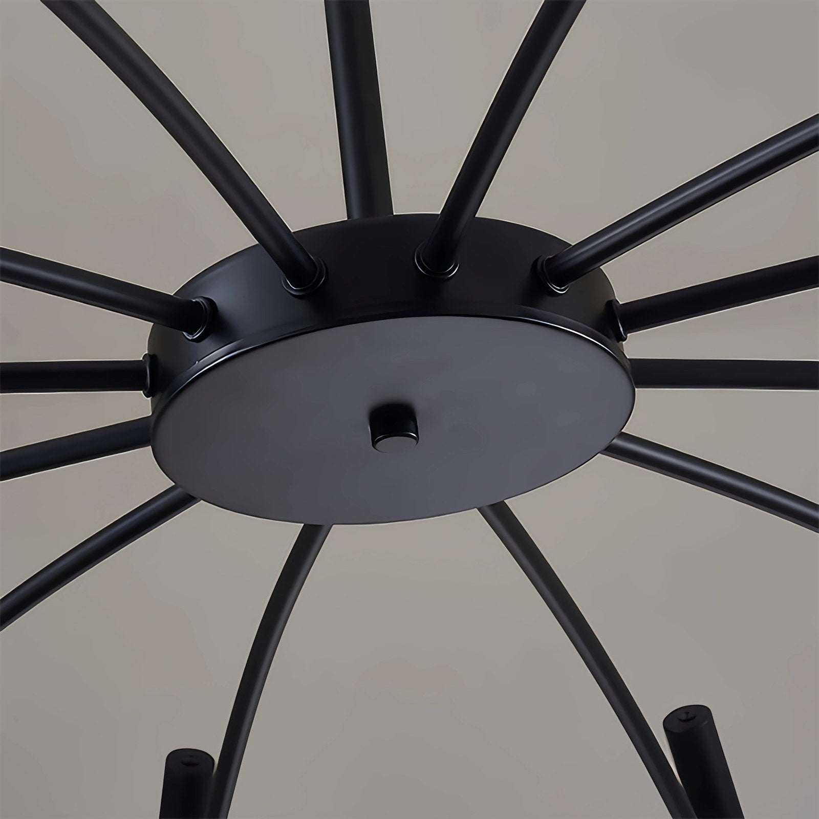 Modern Adjustable Candelabra Chandelier for Living Room