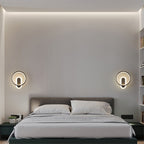 Round Brass Wall Light