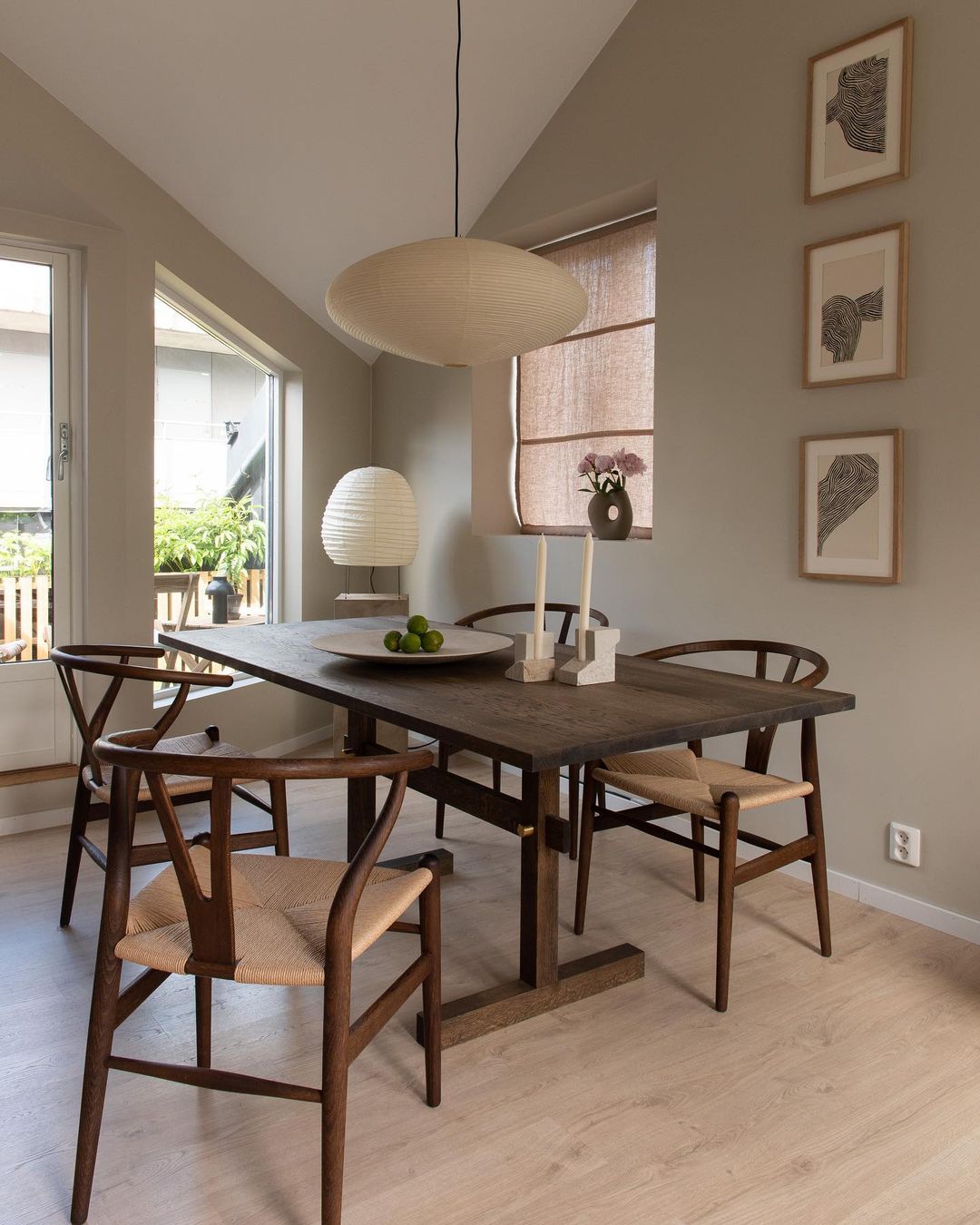 Rice Paper Pendant Light