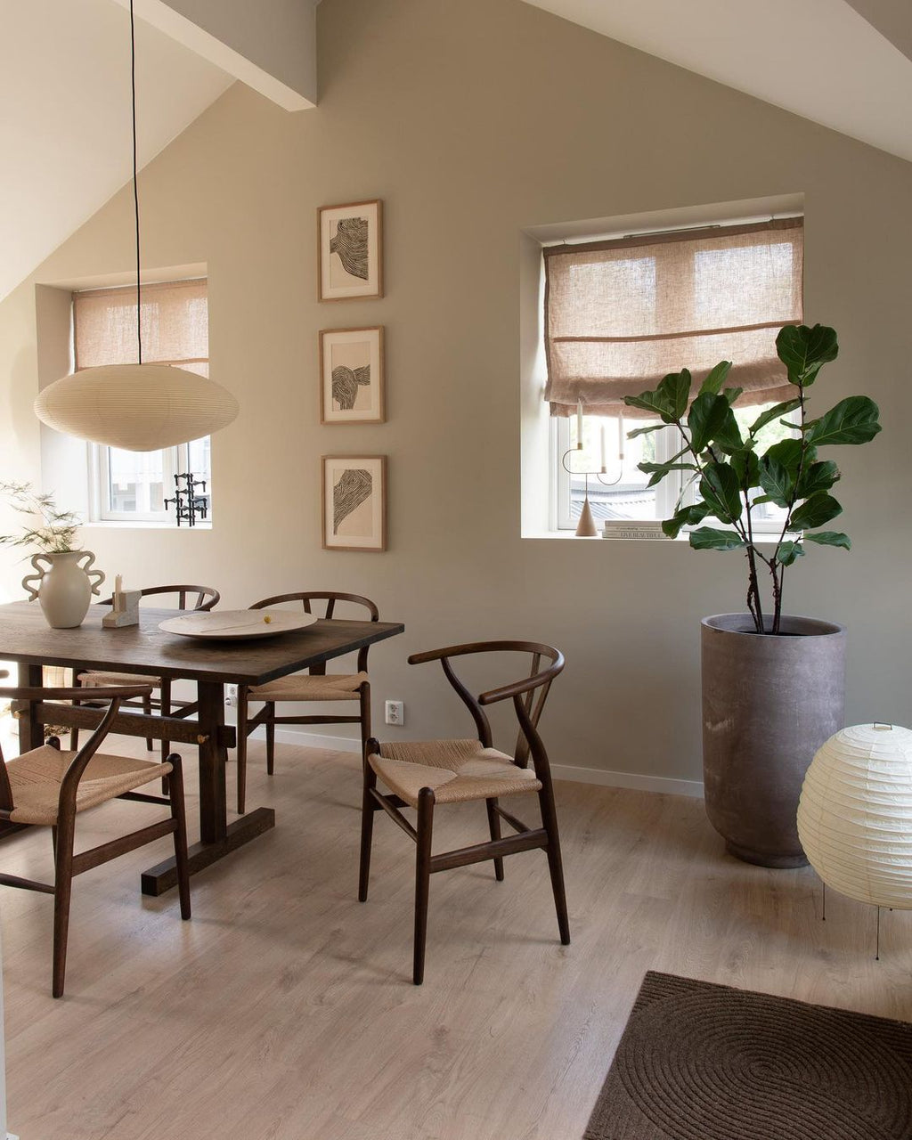 Rice Paper Pendant Light