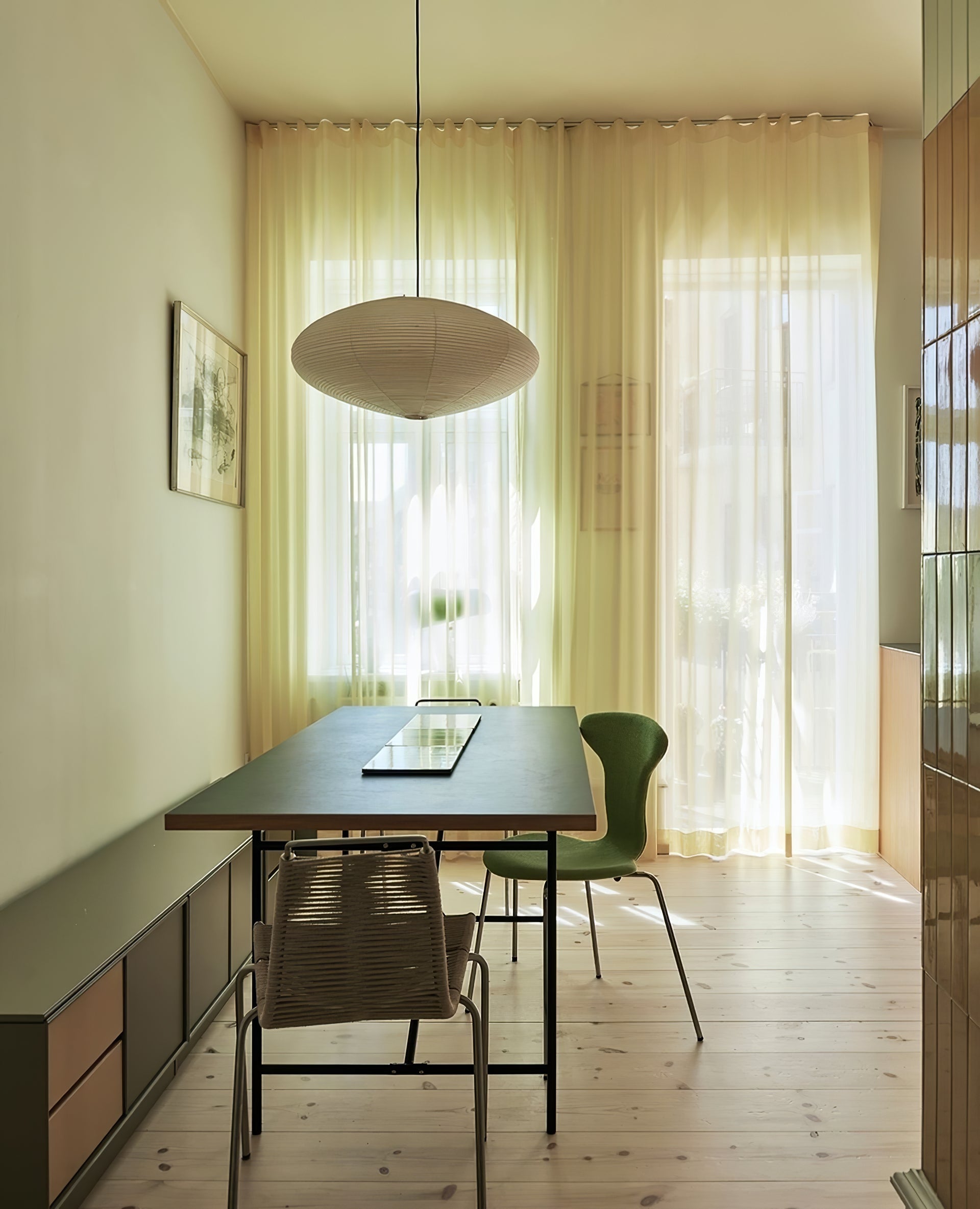 Rice Paper Pendant Light