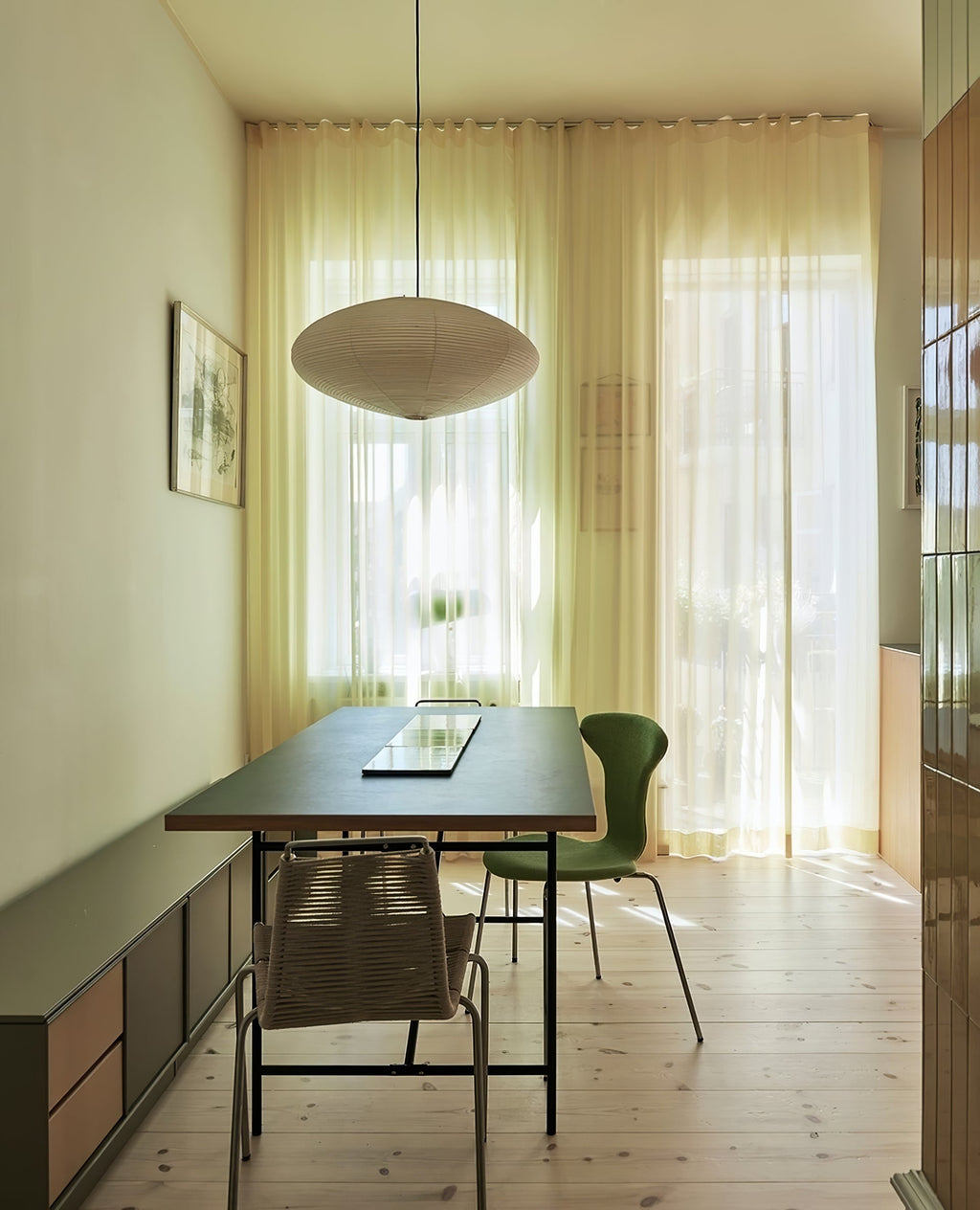 Rice Paper Pendant Light