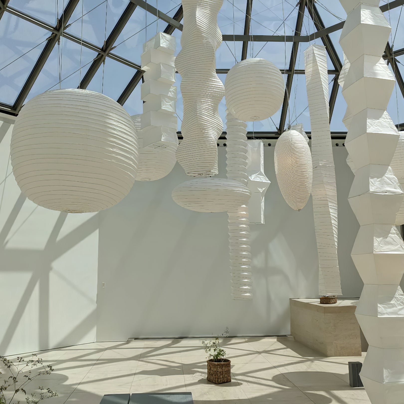 Rice Paper Pendant Light