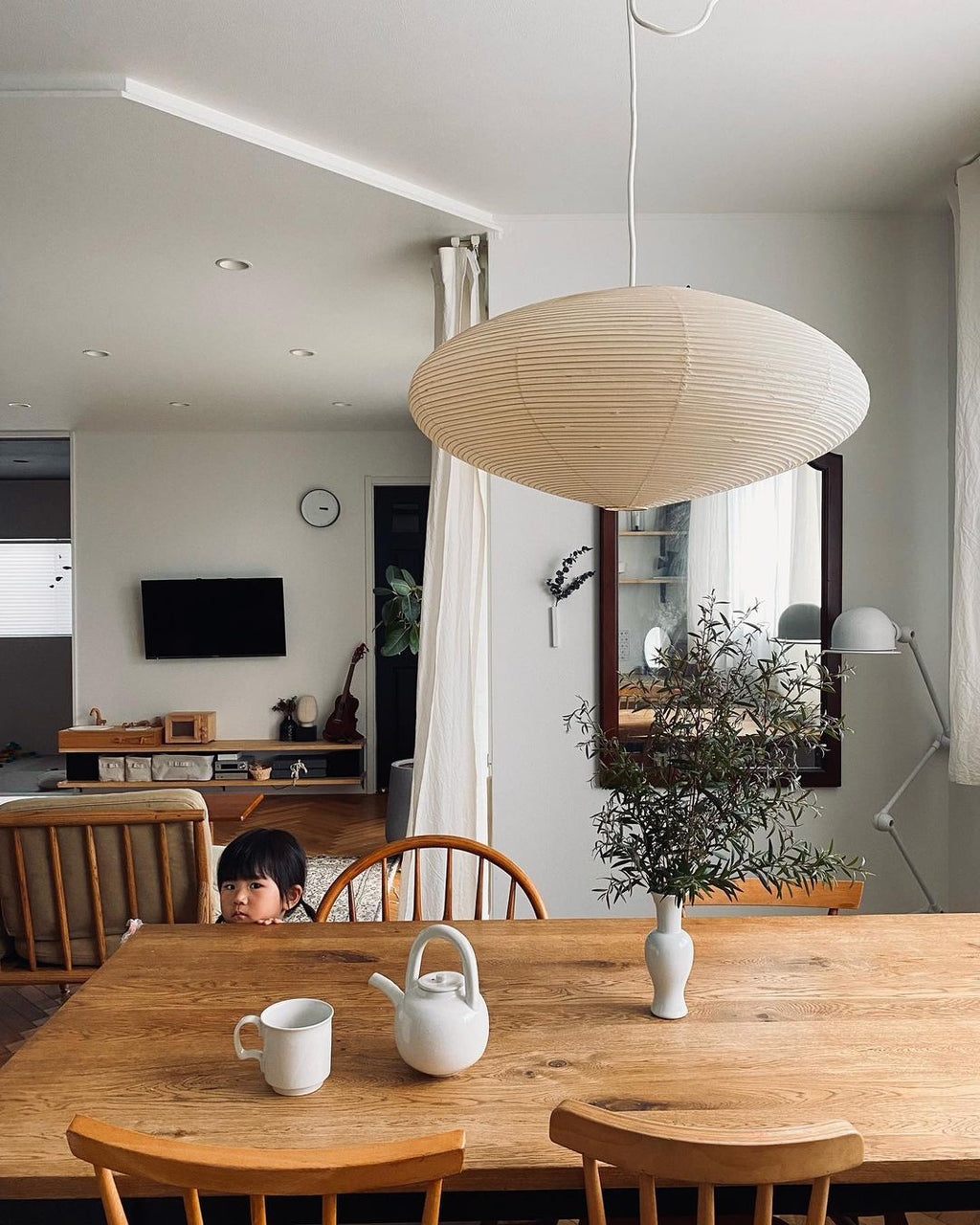 Rice Paper Pendant Light