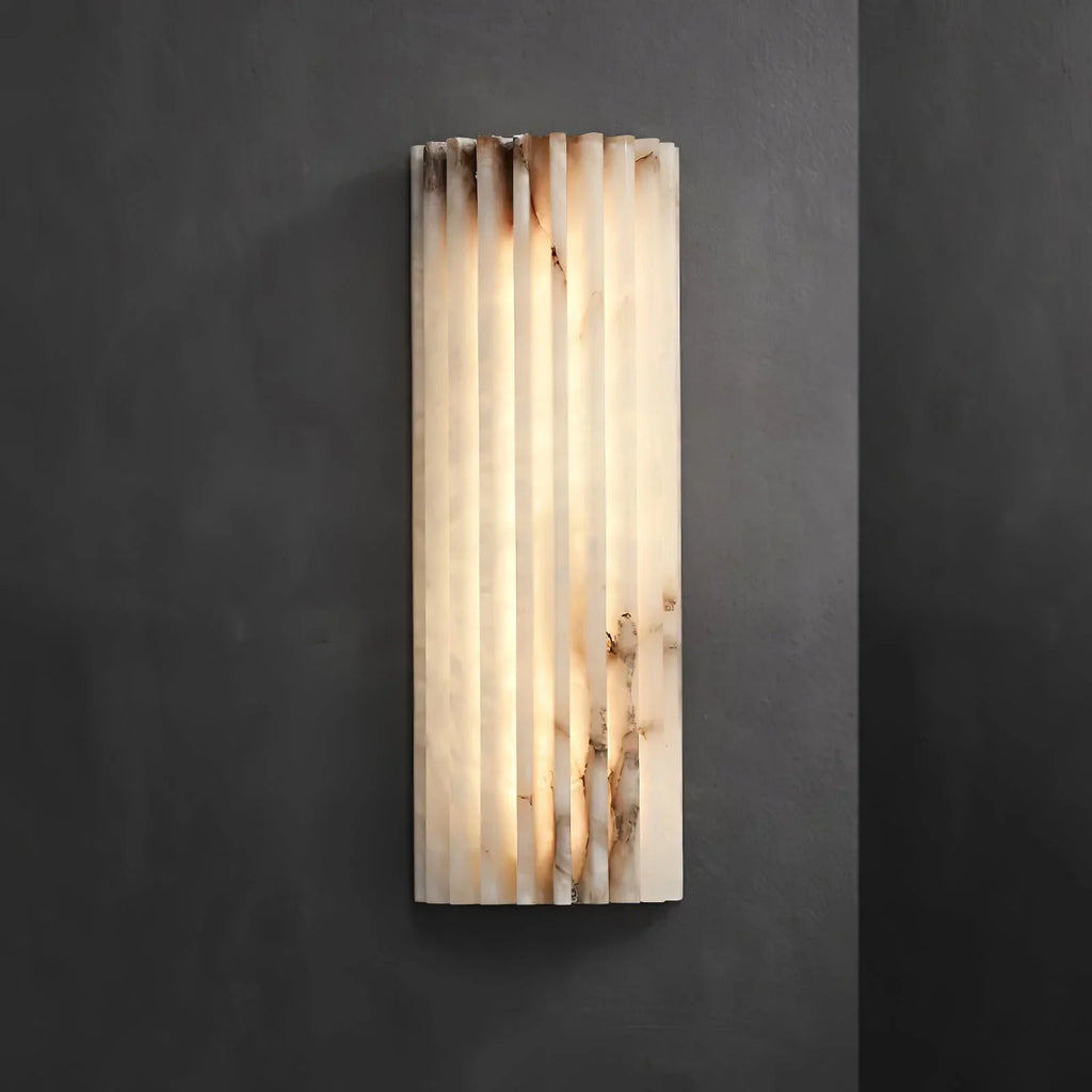 Alabaster Alvia Wall Light