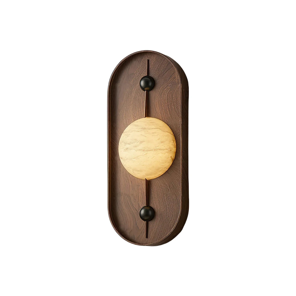 Alabaster Bezel Wall Lamp
