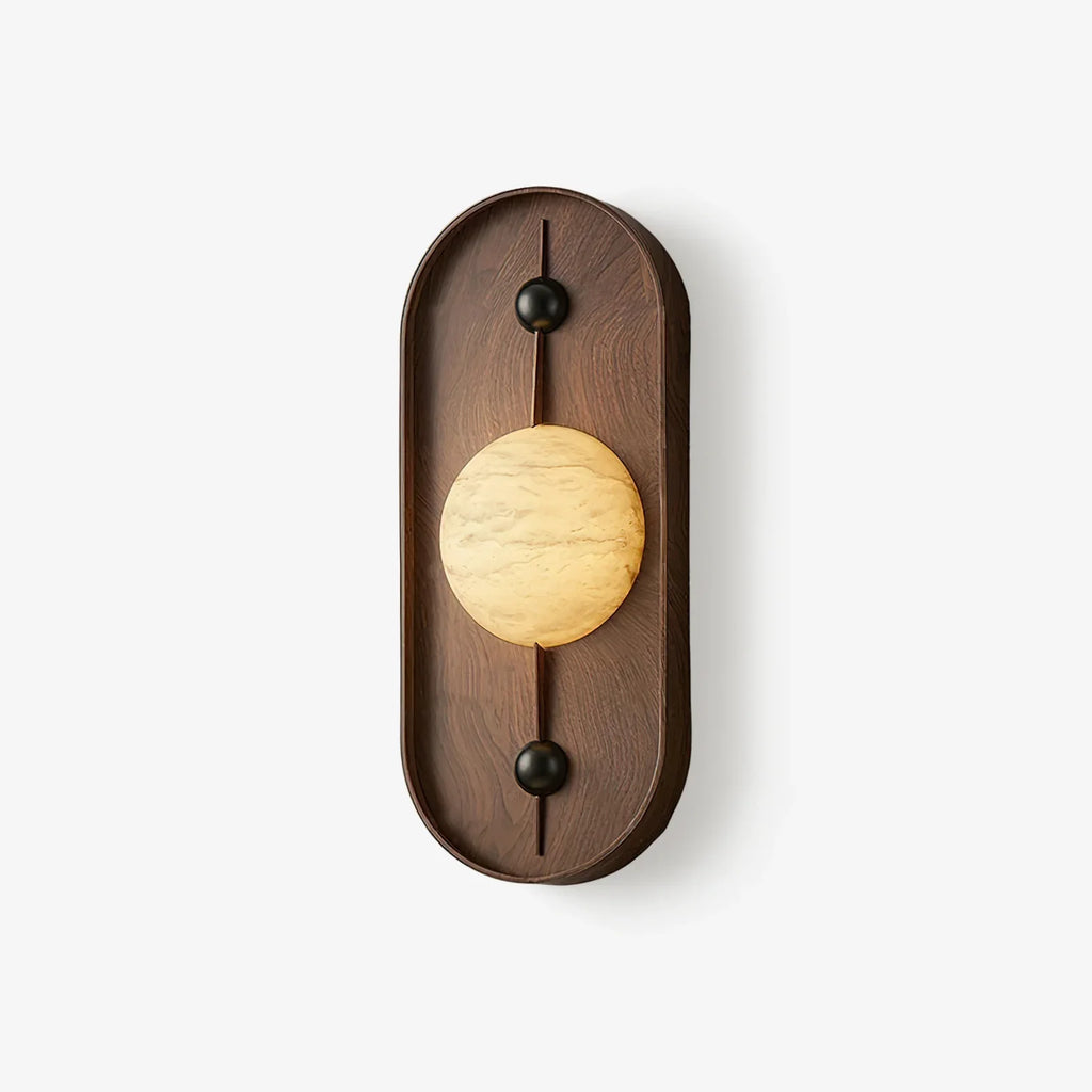 Alabaster Bezel Wall Lamp