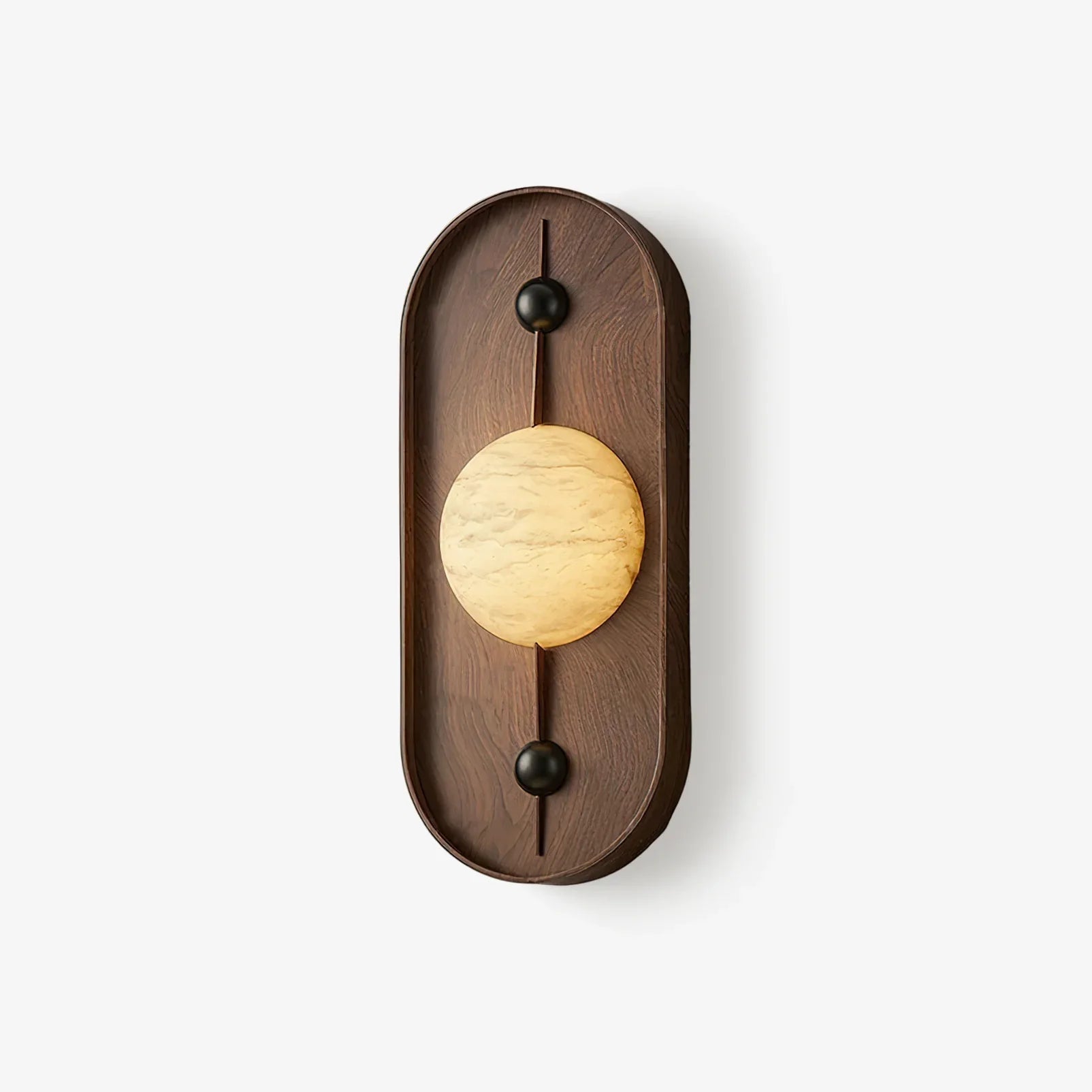Alabaster Bezel Wall Lamp