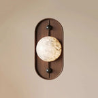 Alabaster Bezel Wall Lamp