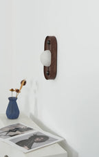 Alabaster Bezel Wall Lamp