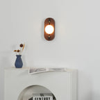 Alabaster Bezel Wall Lamp
