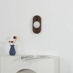 Alabaster Bezel Wall Lamp