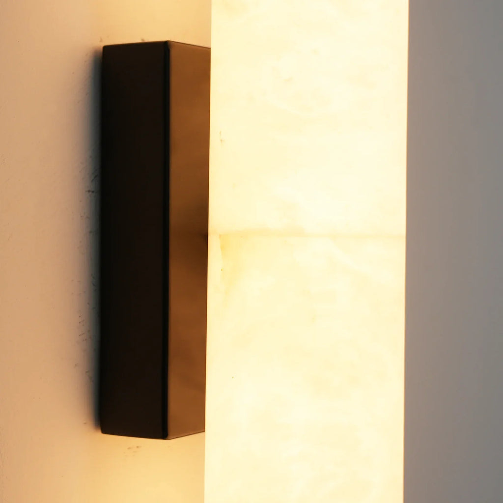 Alabaster Callisto Cylindrical Wall Lamp