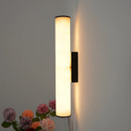 Alabaster Callisto Cylindrical Wall Lamp
