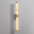 Alabaster Cylindrical Line Wall Light