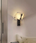 Alabaster Dione Wall Light