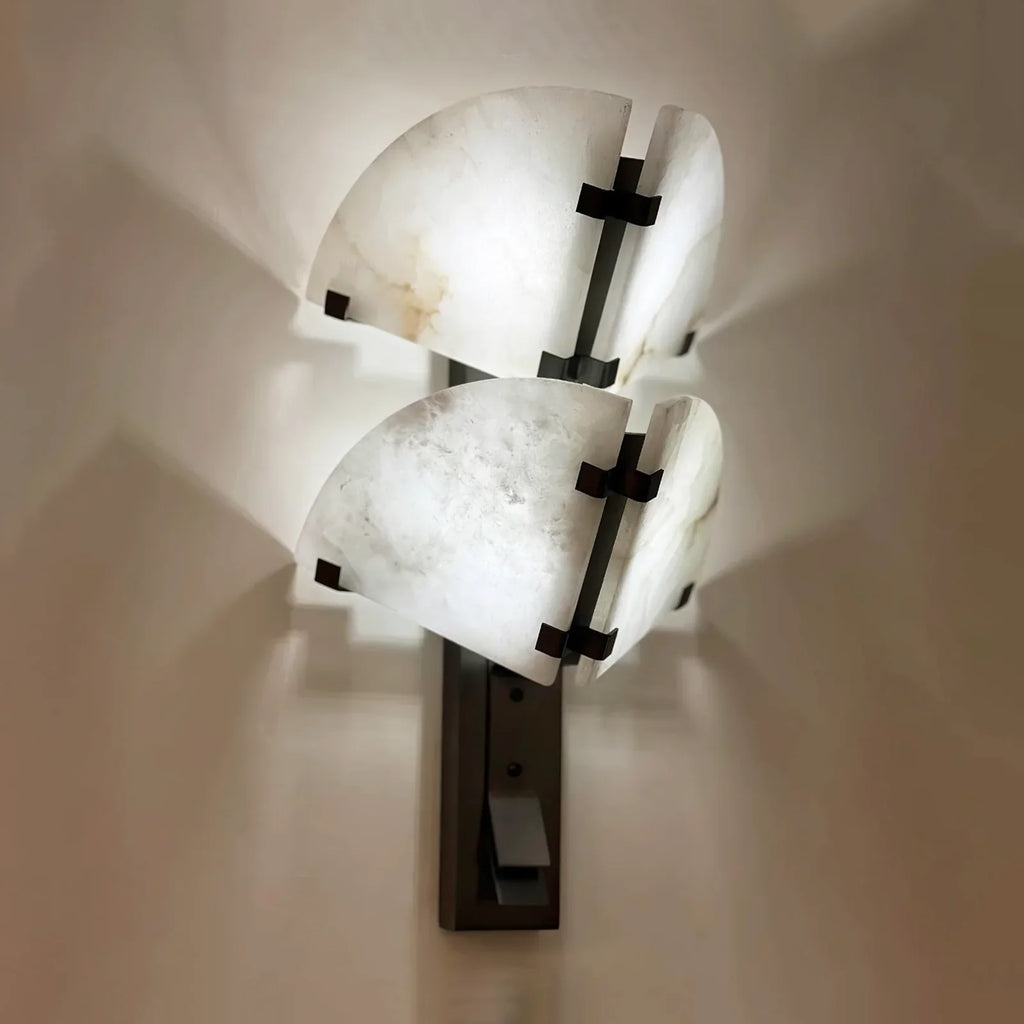 Alabaster Dione Wall Light