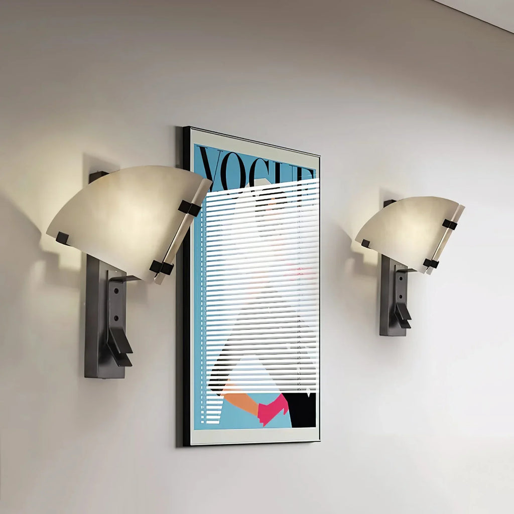 Alabaster Dione Wall Light