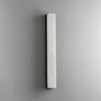 Alabaster Emerson Brass Wall Lamp