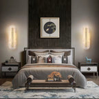 Alabaster Oval Wall Light