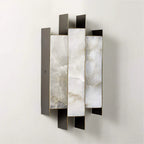 Alabaster Kamila Rectangle Wall Lamp