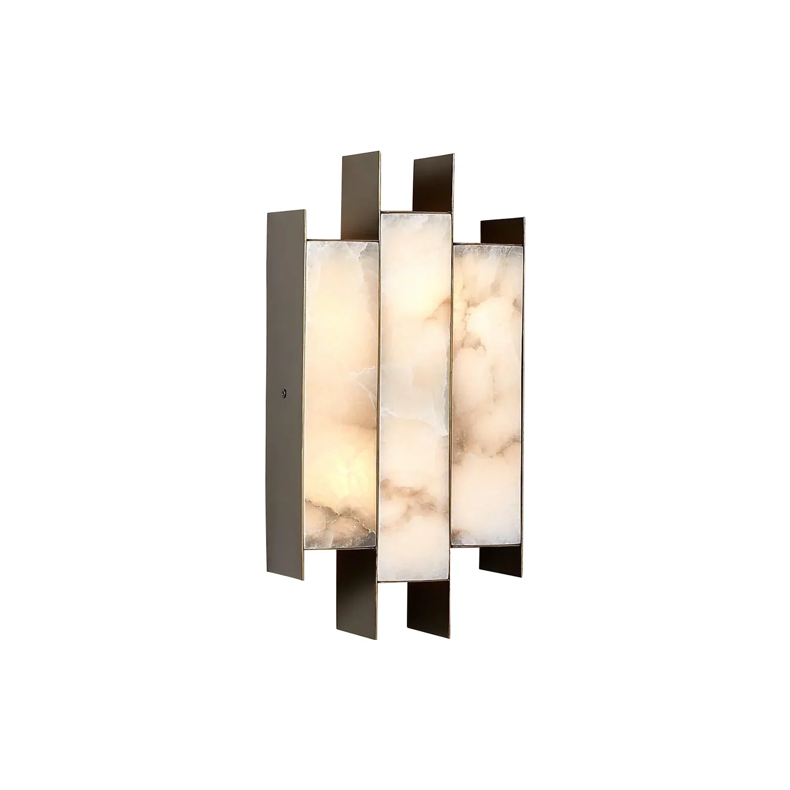 Alabaster Kamila Rectangle Wall Lamp
