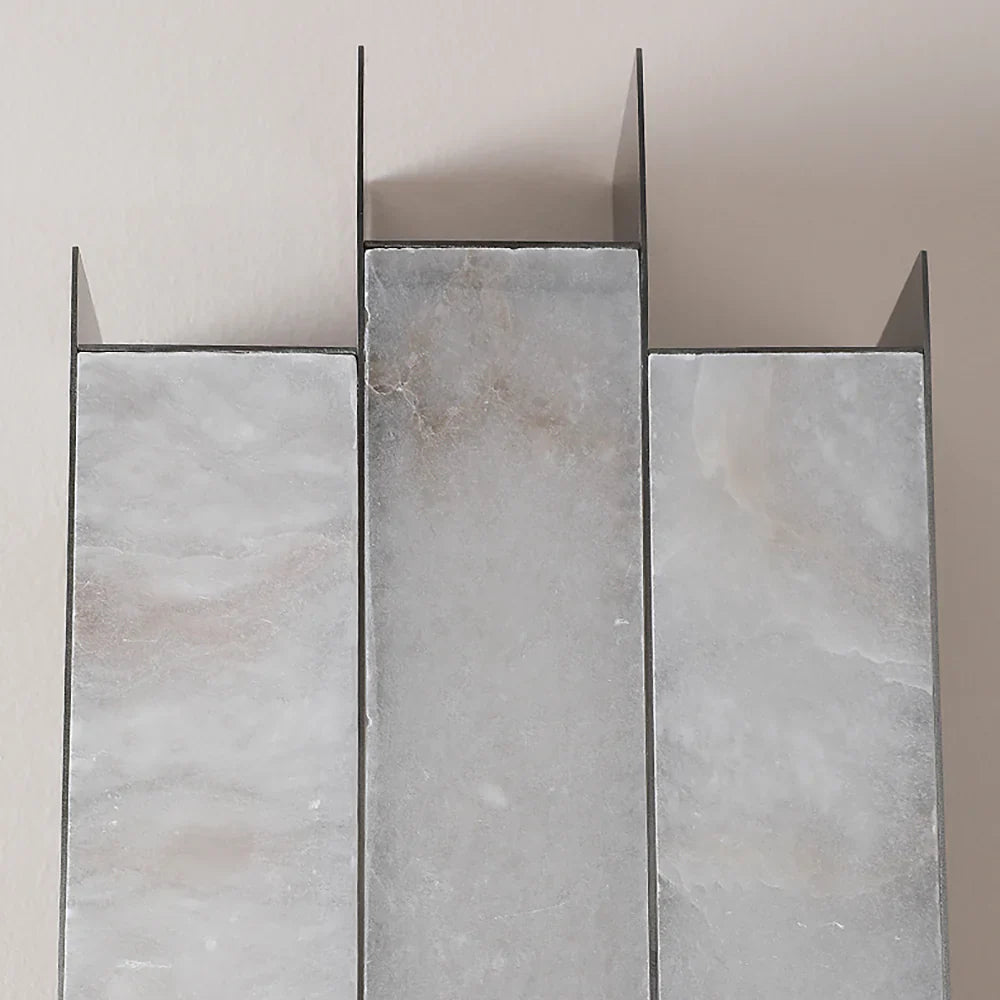 Alabaster Kamila Rectangle Wall Lamp