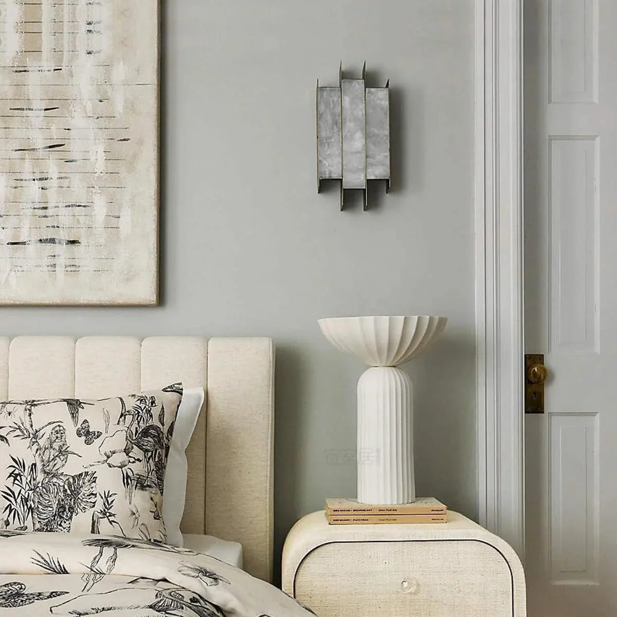 Alabaster Kamila Rectangle Wall Lamp