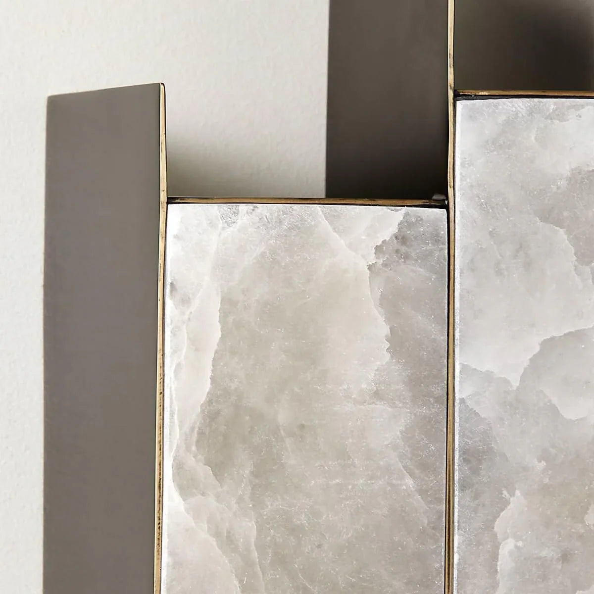 Alabaster Kamila Rectangle Wall Lamp