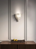 Alabaster Laboratory Cone Wall Light