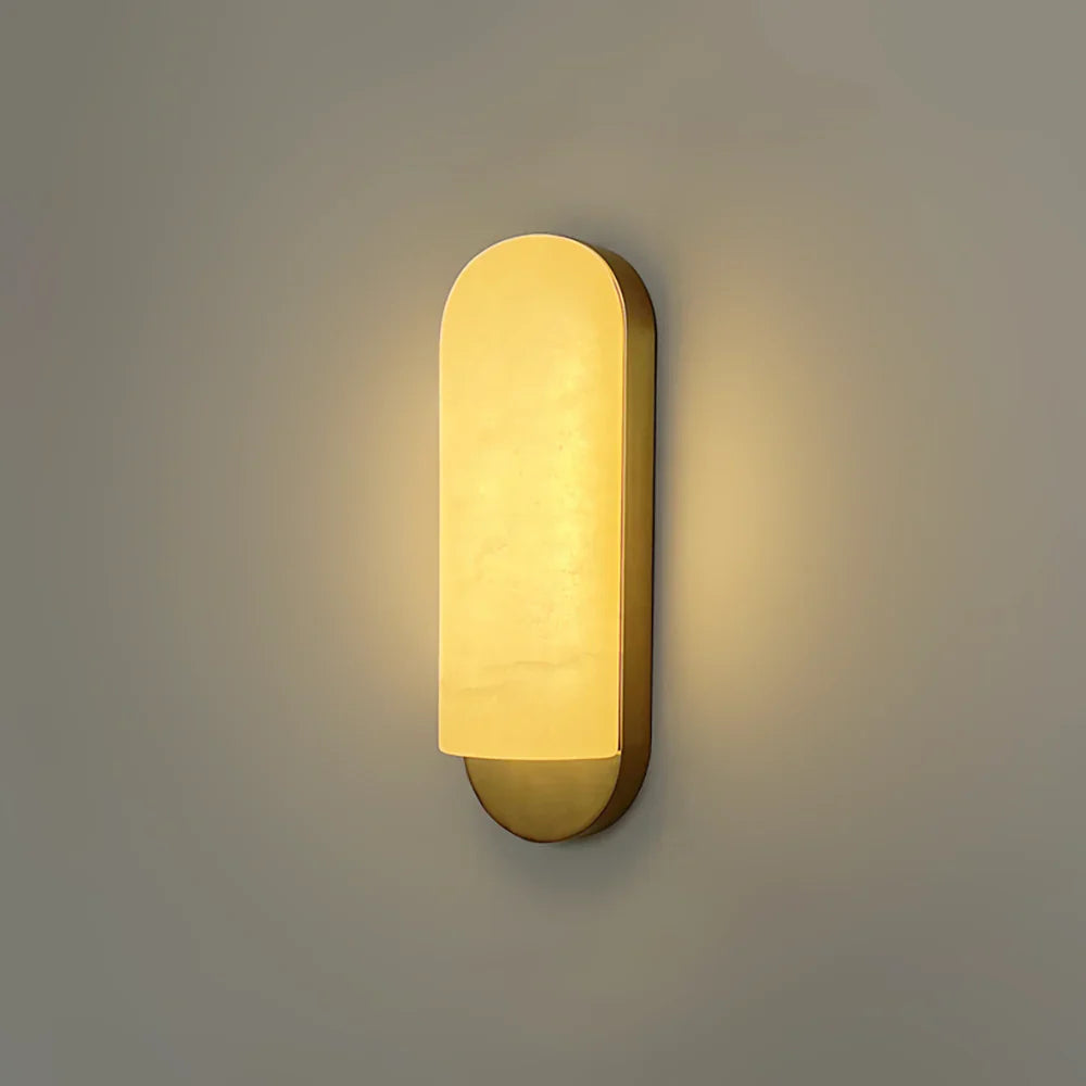Alabaster Long Strip Wall Lamp