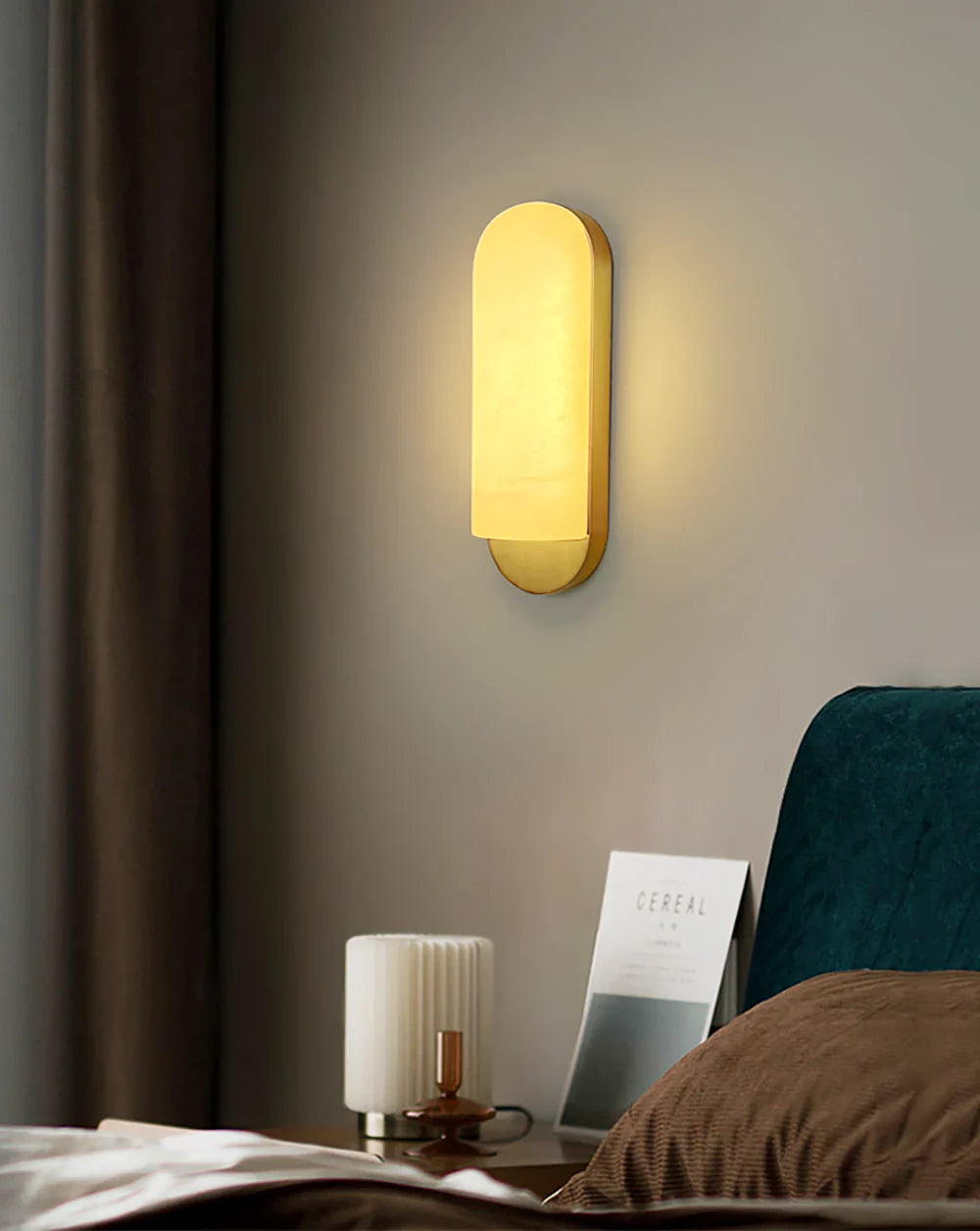 Alabaster Long Strip Wall Lamp