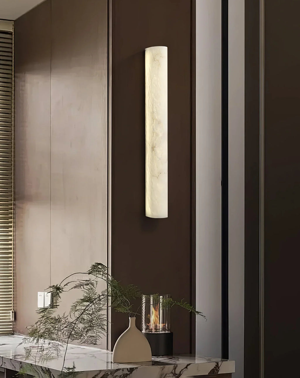 Alabaster Luminara Wall Sconce