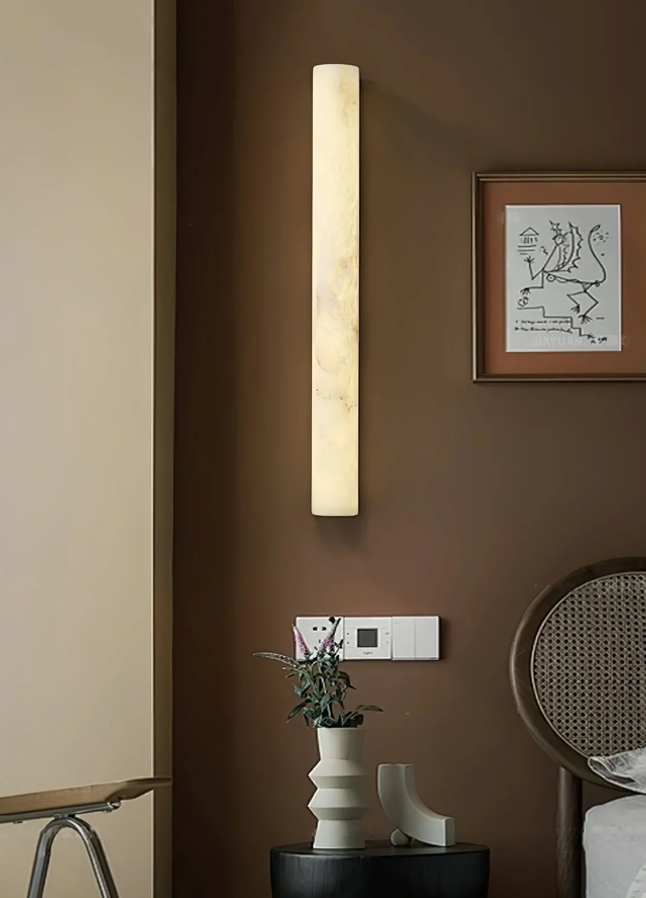 Alabaster Luminara Wall Sconce