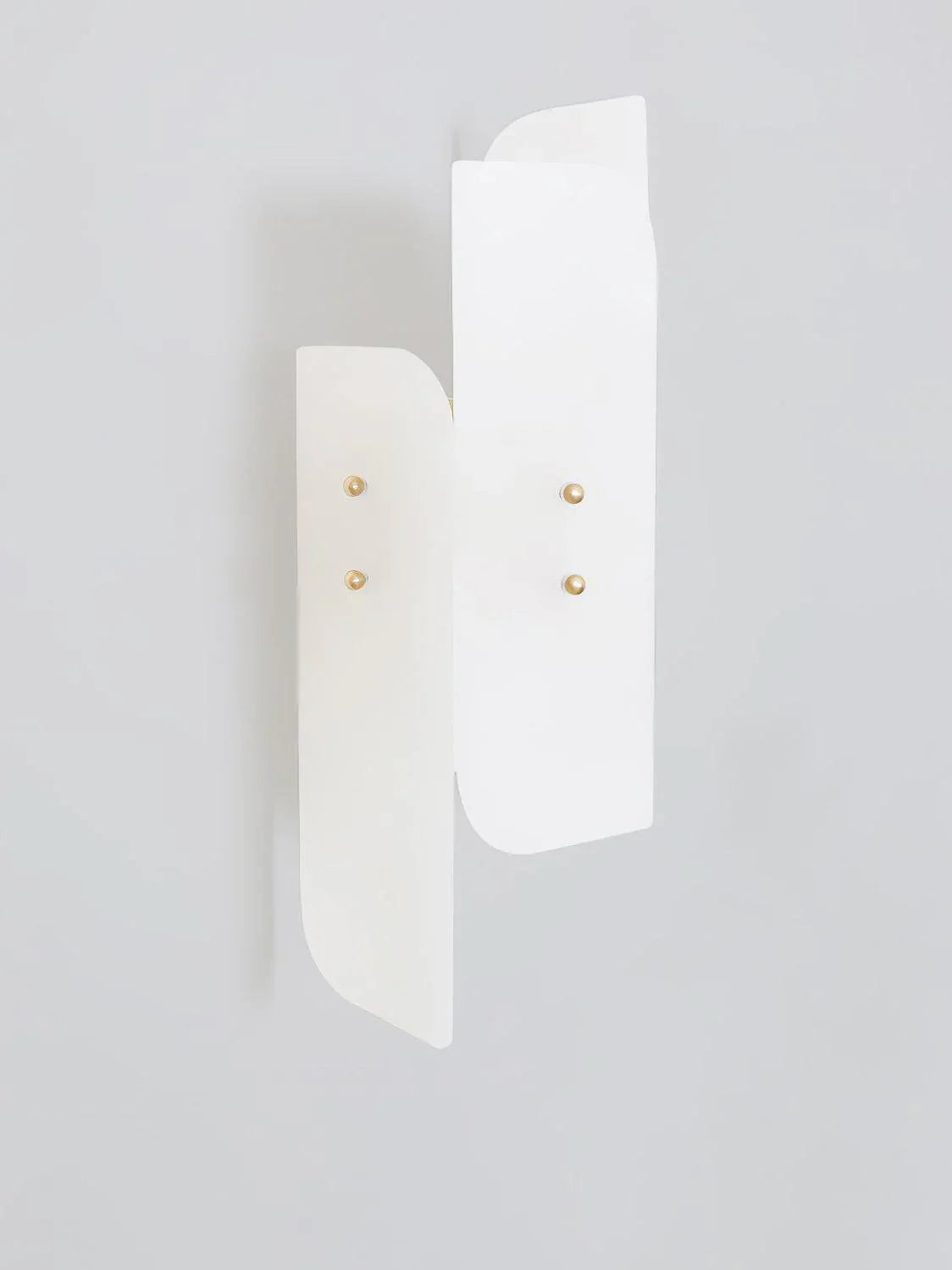 Alabaster Megalith Brass Wall Light