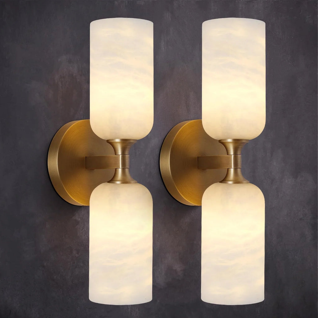 Alabaster Monty Linear Wall Sconce