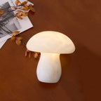 Mushroom Alabaster Table Lamp