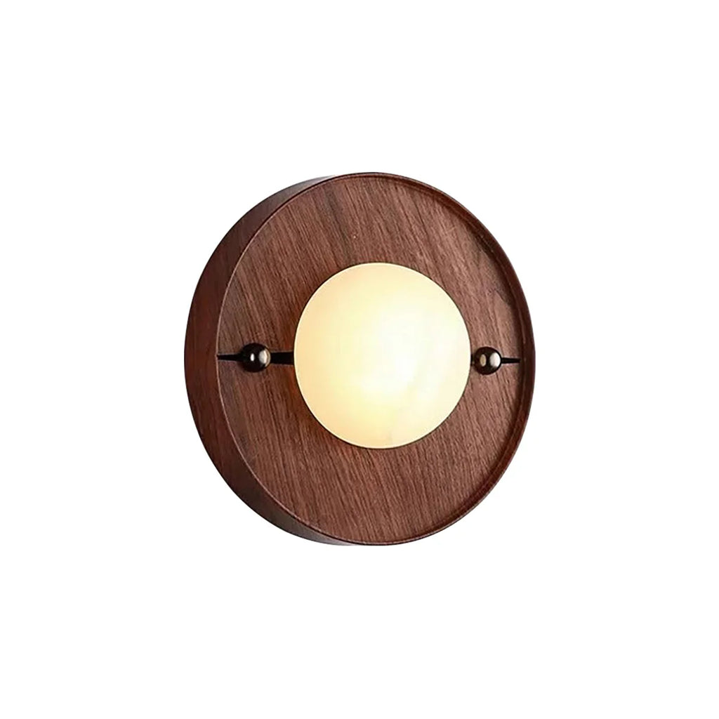 Alabaster Odis Spherical Wall Lamp