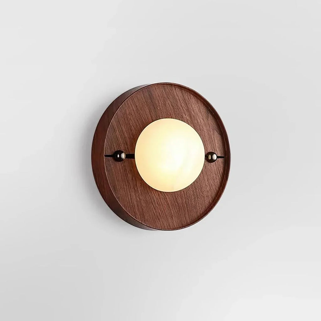 Alabaster Odis Spherical Wall Lamp
