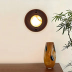 Alabaster Odis Spherical Wall Lamp