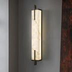 Alabaster Rectangle Calliope Wall Sconce