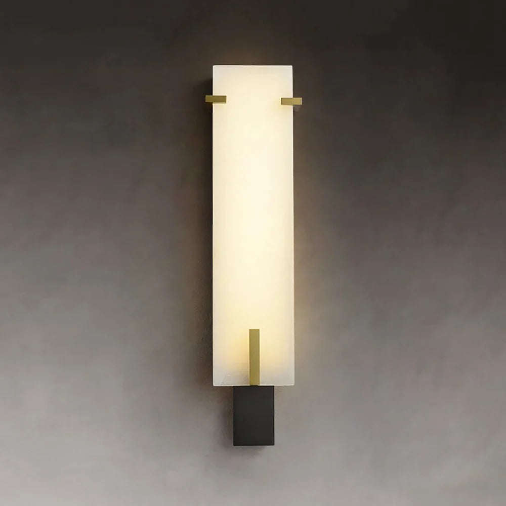 Alabaster Tiles Stable Personality Wall Lamp