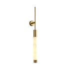 Alabaster Verita Column Wall Sconce