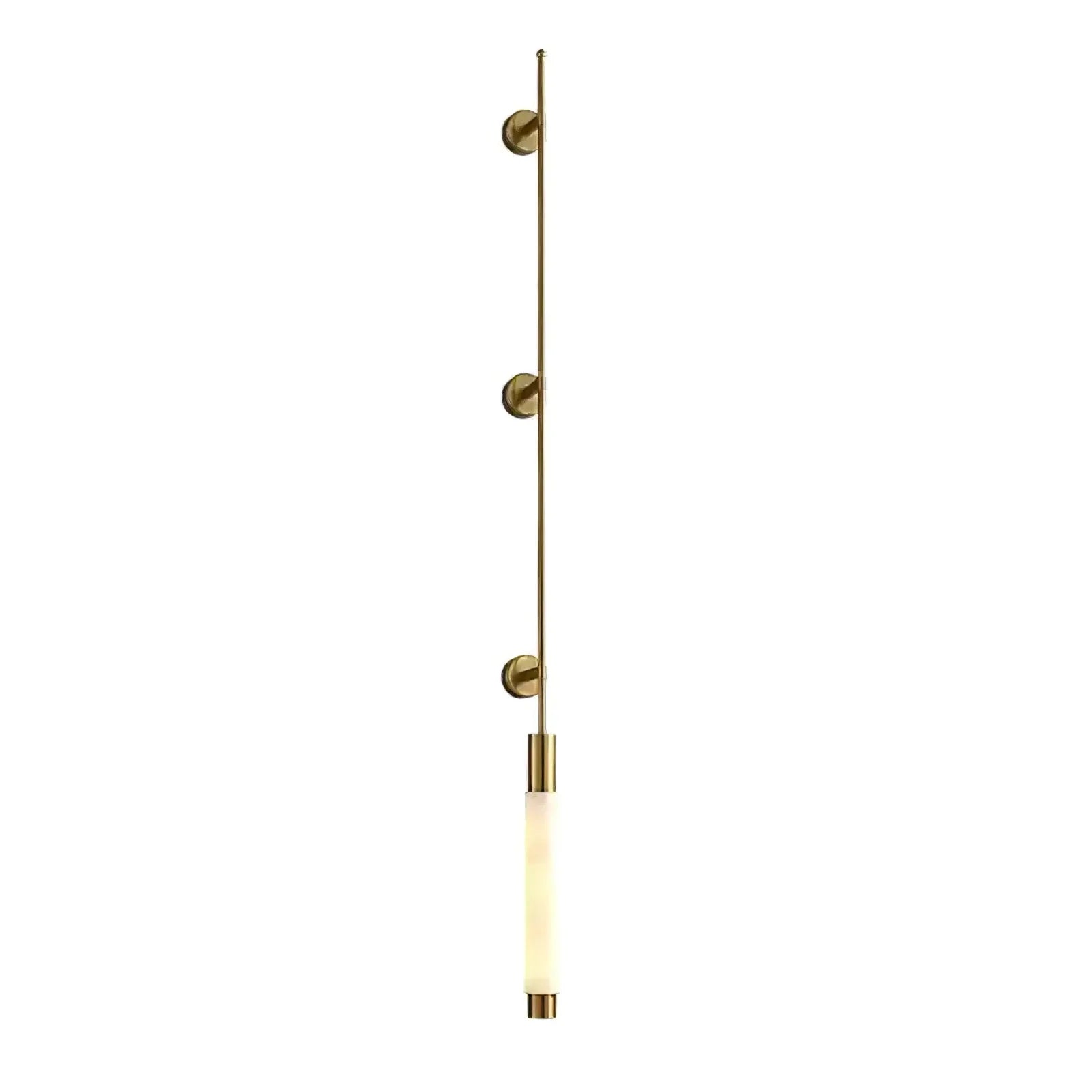 Alabaster Verita Column Wall Sconce